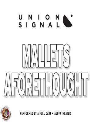 cover image of Mallets Aforethought